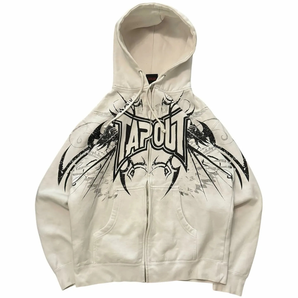 Streetwear Gray Zipper Hoodies Men Women Harajuku Retro Letter Graphic Printed Oversized Sweatshirt Y2K Gothic Autumn Clothing
