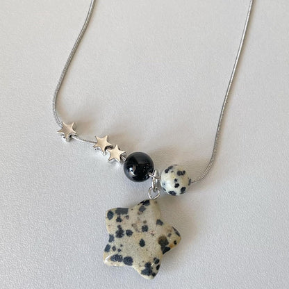 2 Pcs Y2K Accessories Y2K Necklace for Women Star Necklaces Grunge Necklace Grunge Accessories Grunge Jewelry for Women Men